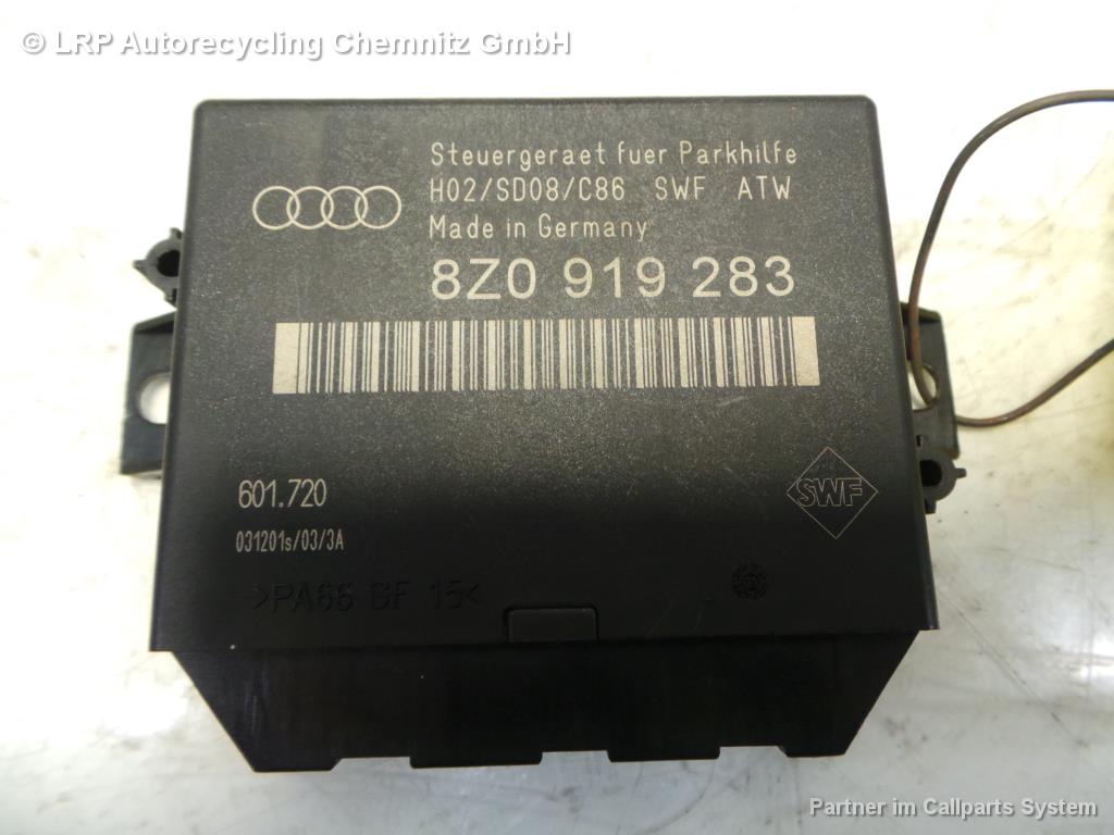 Audi A6 4B BJ 02 Steuergerät Parkhilfe PDC Einparkhilfe 8Z0919283 SWF