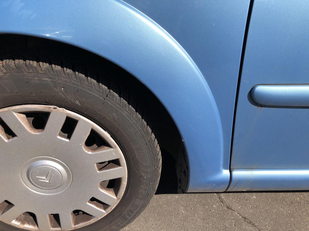 Citroen C3 Typ F Kotfl&uuml;gel vorn links Fahrerseite Fender KMY Lucia Blau Metallic