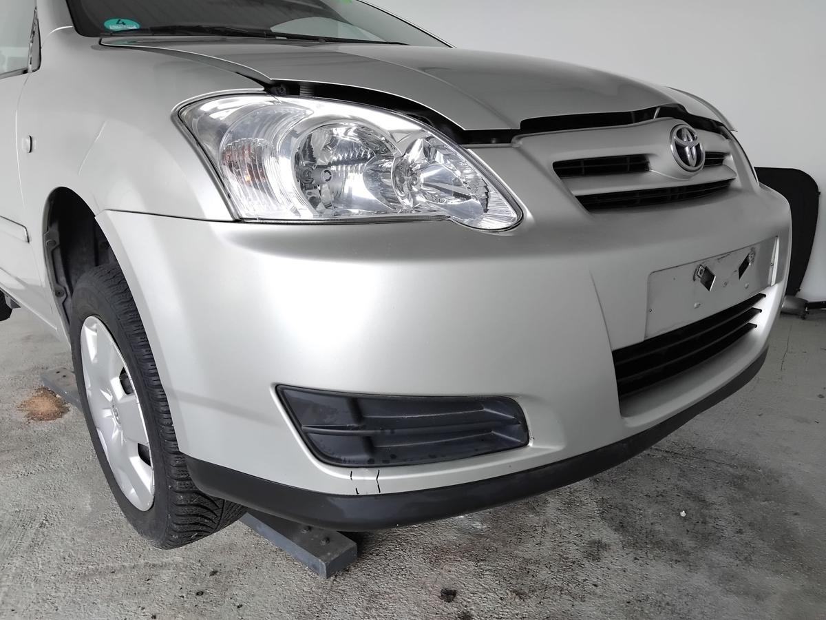 Toyota Corolla E12 Facelift original Stoßstange Stoßfänger vorn BJ2004 1C0 polarsilbermetallic