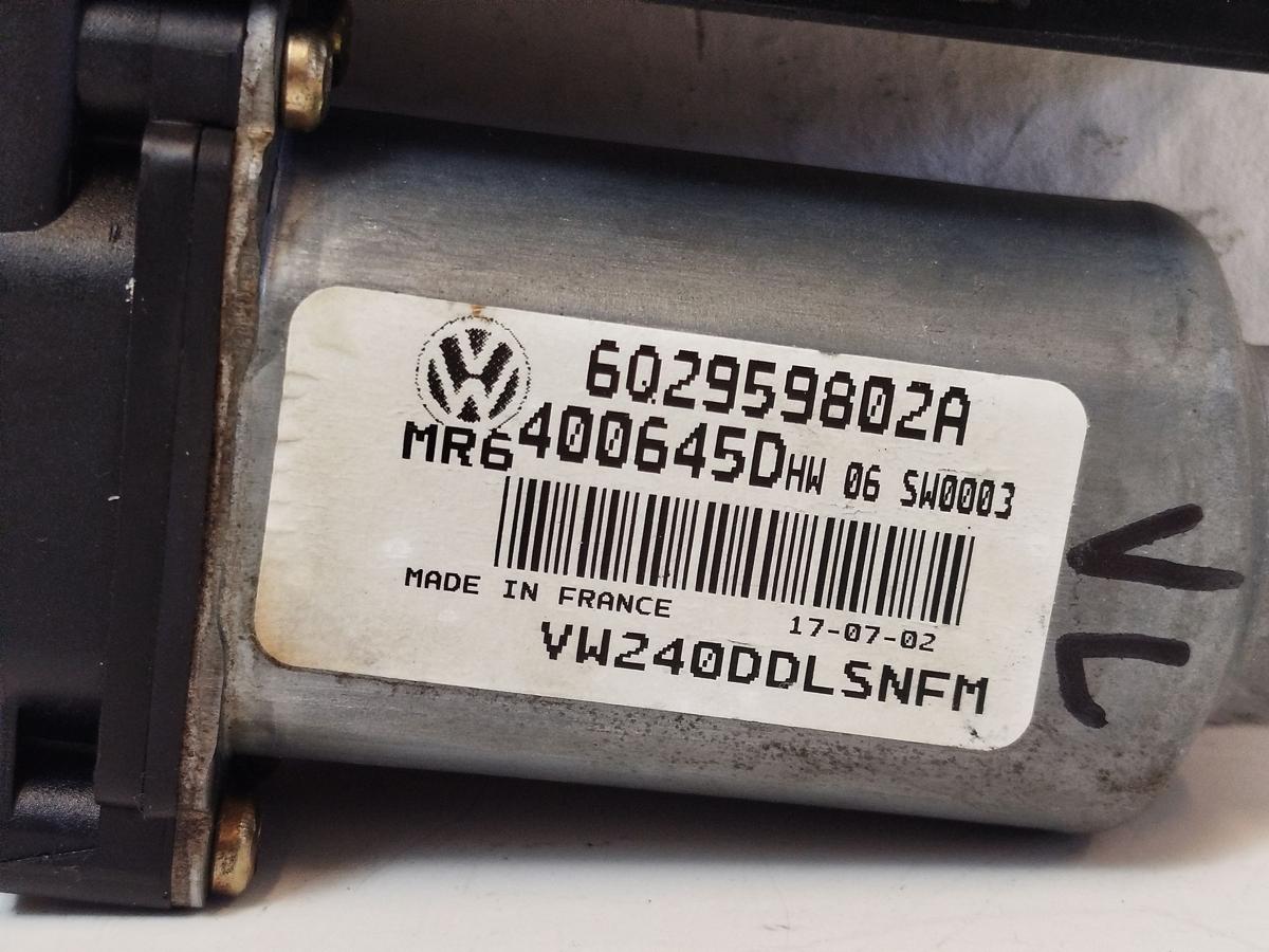VW Polo 9N 9N1 Fensterhebermotor vorn links Fahrerseite Hebermotor OEM 5 t&uuml;rer