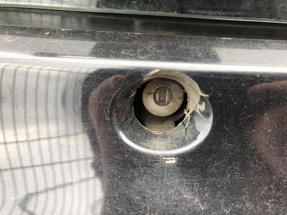 Citroen C1 Typ P Sto&szlig;f&auml;nger hinten Hecksch&uuml;rze Hecksto&szlig;stange EXY Onyx schwarz