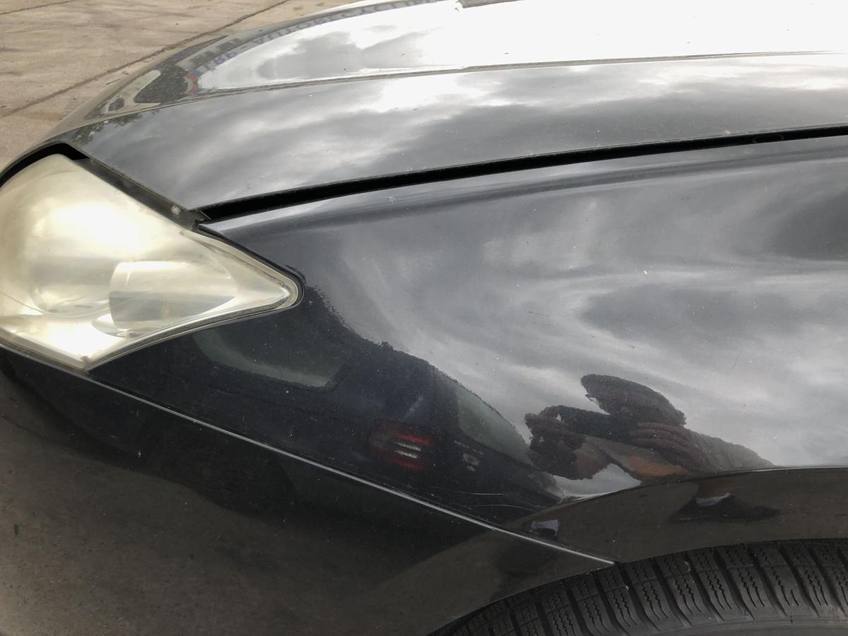 Renault Laguna III 3 Kotfl&uuml;gel vorn links Seitenwand NV676 Black Noir Nacre