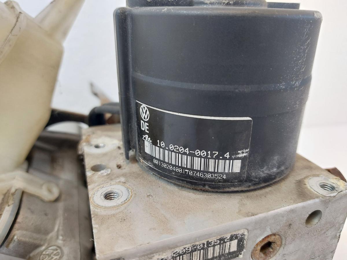 VW Golf 3 Cabrio 1E ABS Block Pumpe Hydroaggregat Hauptbremszylinder Halteblech