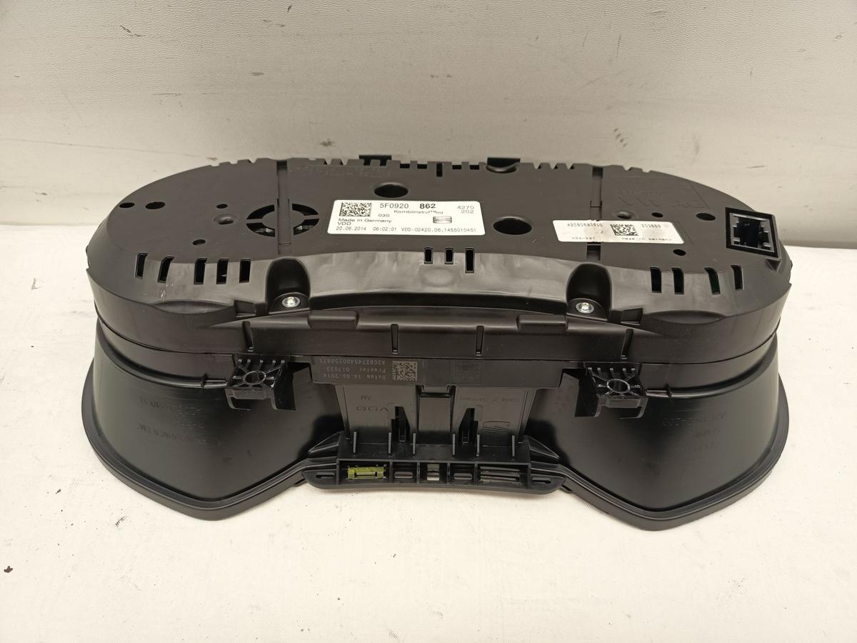 Seat Leon 5F original Kombiinstrument Tacho 5F0920862 Baujahr 2014