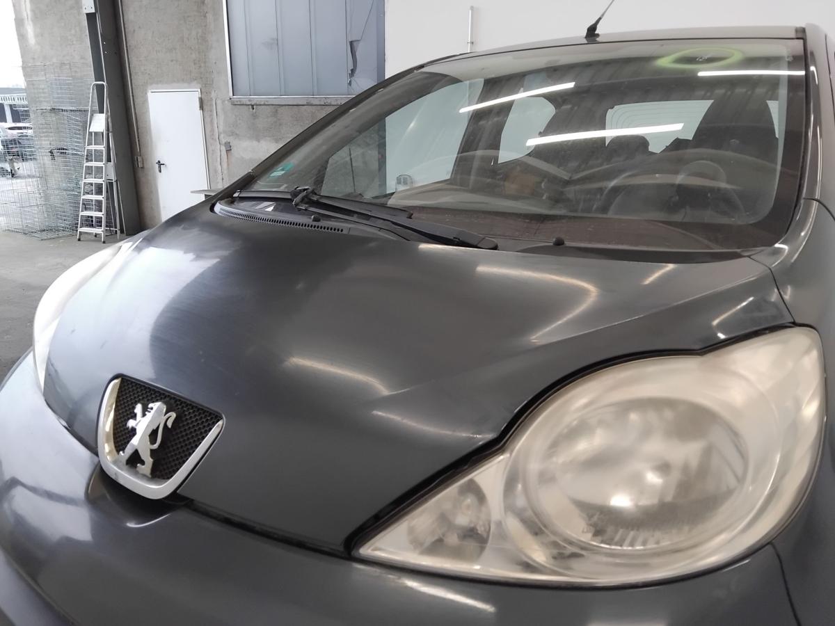 Peugeot 107 original Motorhaube Deckel vorn KTA dark grey mica BJ2009