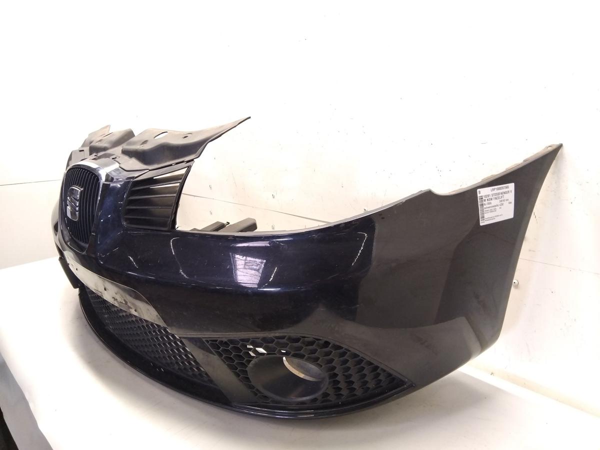 Seat Ibiza 6L Facelift orig Sto&szlig;f&auml;nger Sto&szlig;stange vorn LC9Z blackmagic BJ2006