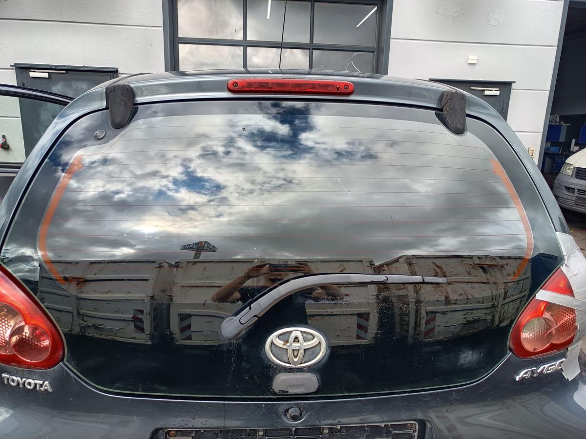 Toyota Aygo I original Heckklappe Heckscheibe Deckel hinten Bj 2005