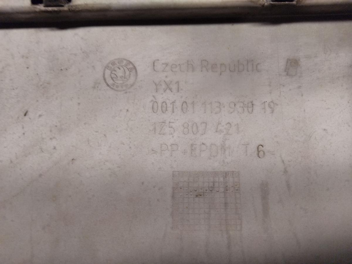 Skoda Octavia 2 1Z Limo original Sto&szlig;f&auml;nger Sto&szlig;stange hinten mit PDC Bj.2005