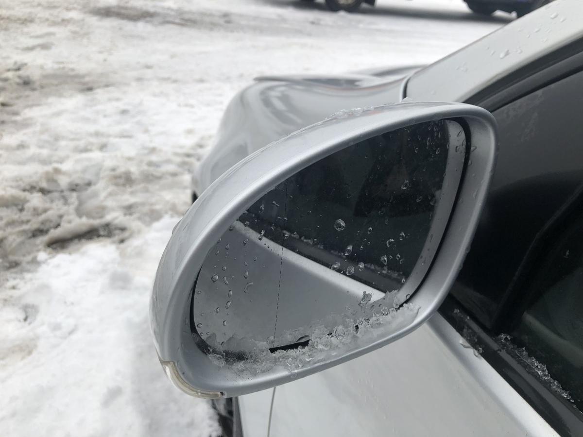 VW Golf 5 V 1K Au&szlig;enspiegel links elektrisch R&uuml;ckspiegel LA7W silber Spiegel