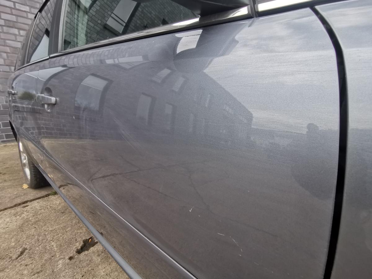 Opel Zafira B Beifahrertür Tür Autotür Rohbau vorn rechts Z155 Moonland grau met