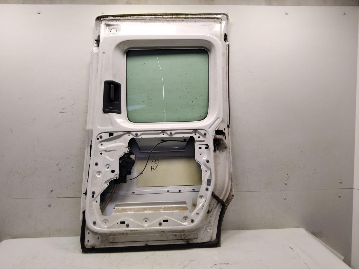 VW Caddy 2K original Schiebet&uuml;r rechts LB9A Candywei&szlig; mit Scheibe BJ2005