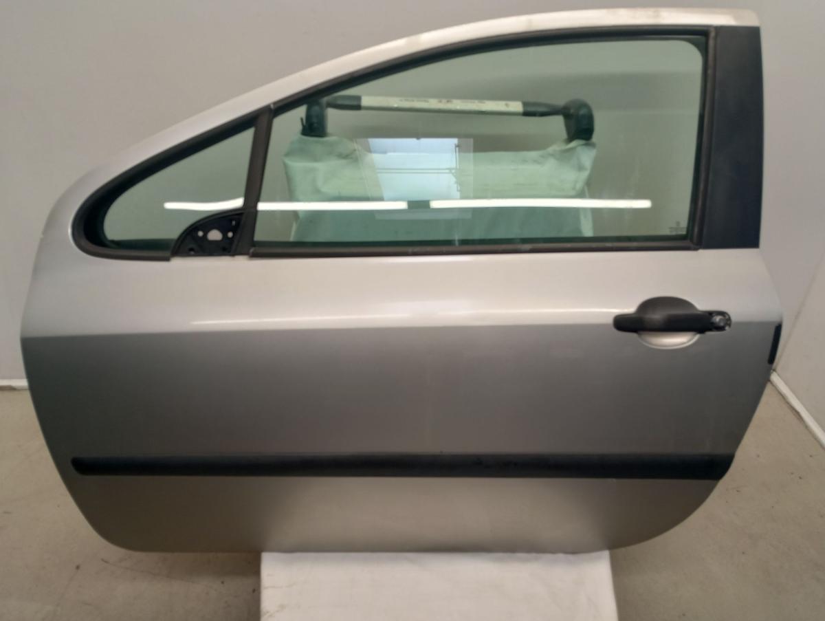 Peugeot 307 orig Tür links Fahrertür 3trg Facelift ETS Aschgrau met Bj 06