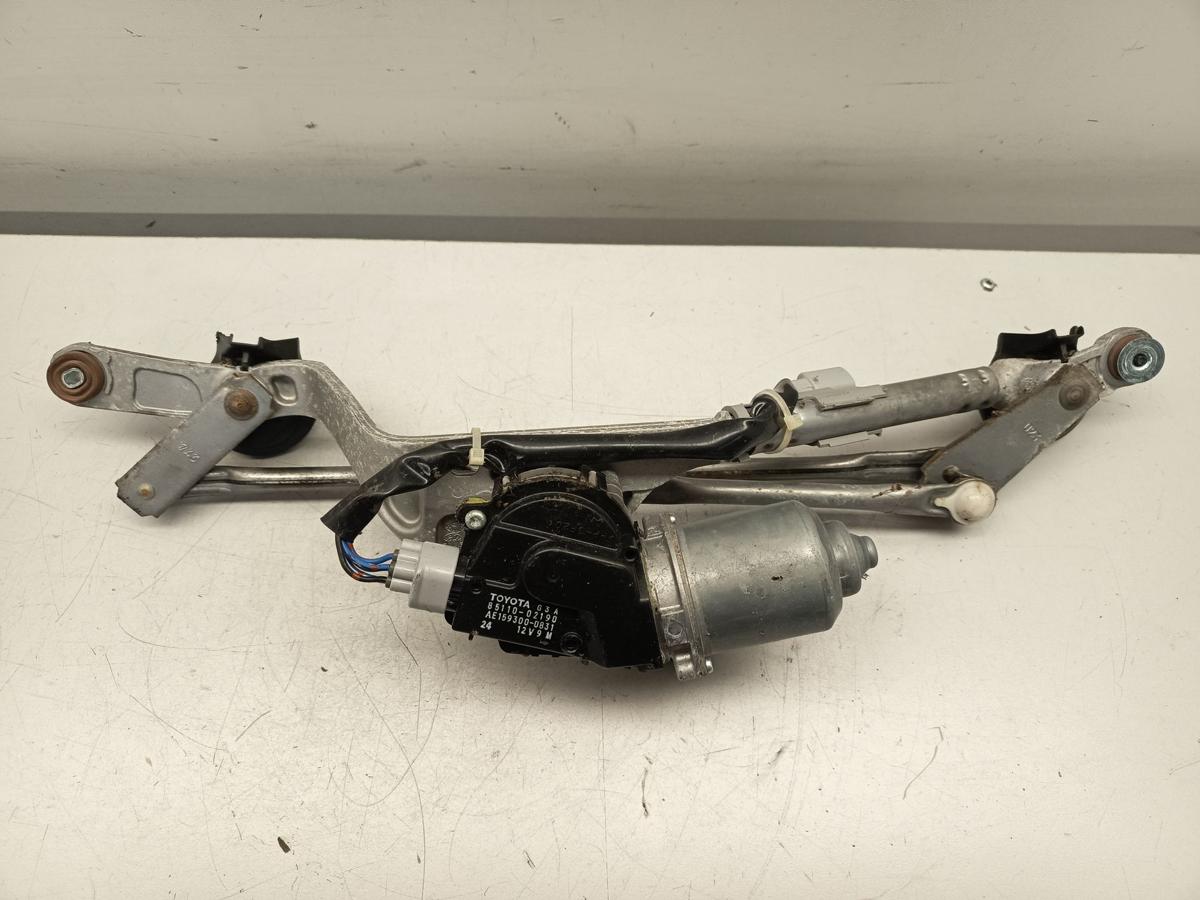 Toyota Auris E15 original Wischermotor vorne mit Gest&auml;nge Bj 2011