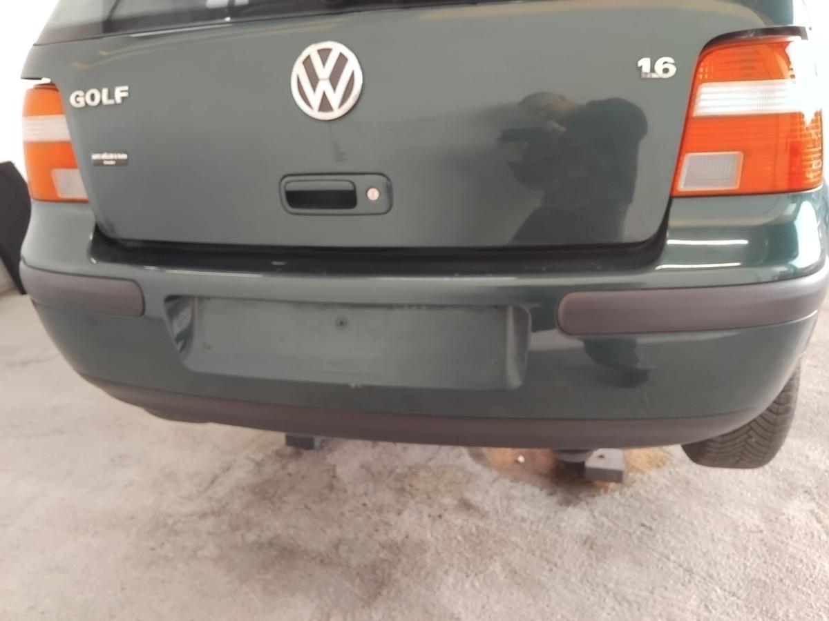 VW Golf 4 1J Flie&szlig;heck orig.Sto&szlig;stange Stossf&auml;nger hinten BJ2003 LC6M Brightgreen