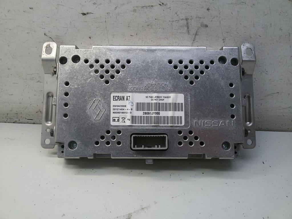 Renault Koleos BJ2009 Bildschirm Navigationssystem 28091JY000 281214044B