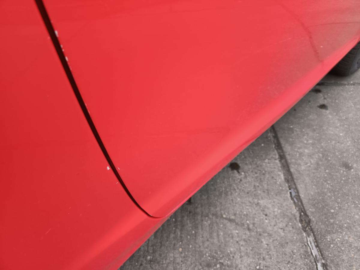 Ford KA RU8 original T&uuml;r rechts Beifahrer Sunriserot Bj 2010