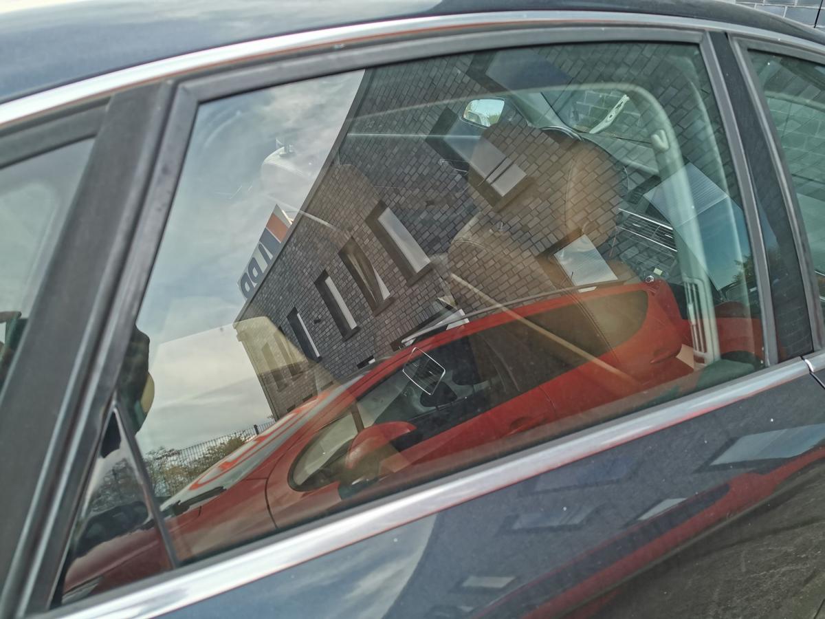 Audi A6 4F Limousine Türscheibe Kurbelscheibe Scheibe hinten rechts grün getönt