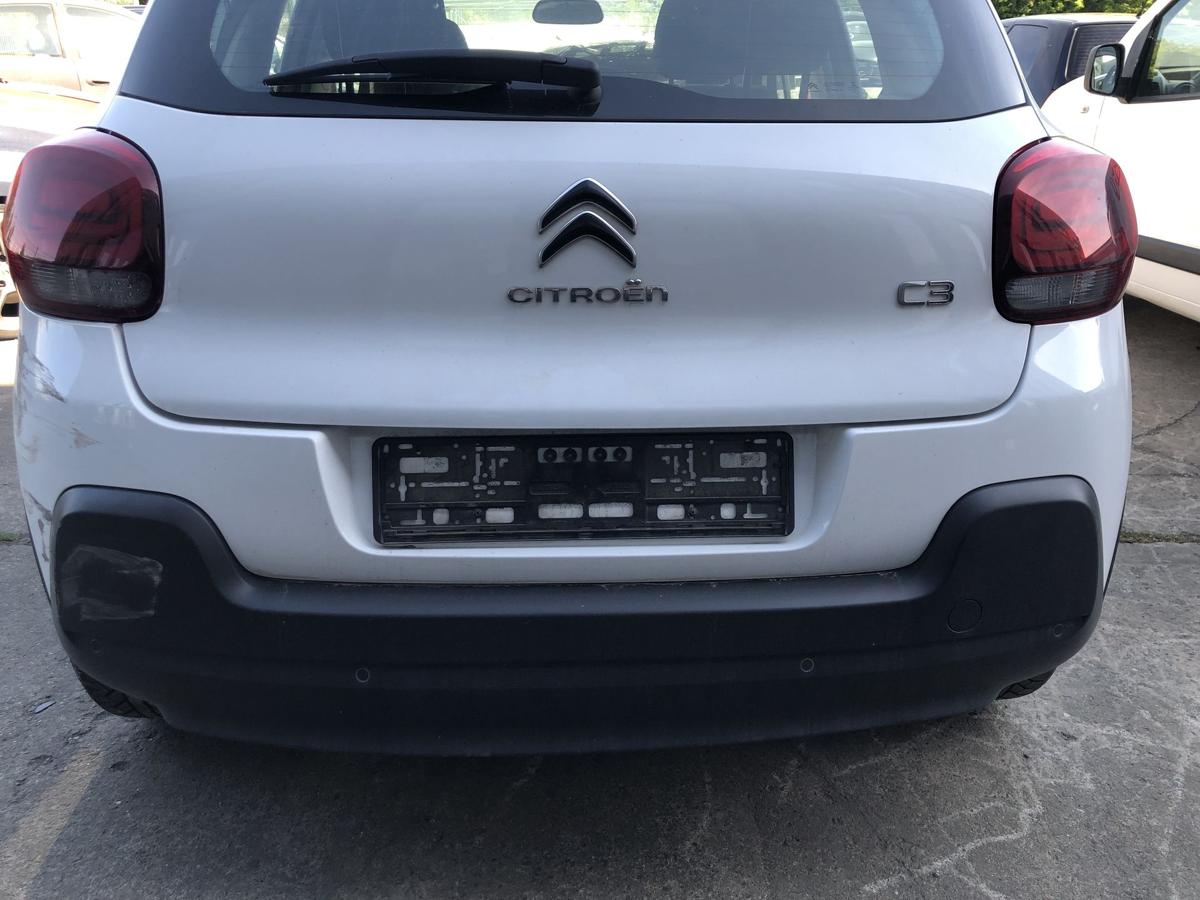Citroen C3 III SX ab17 Heckklappe mit Scheibe Kofferraumklappe Rohbau EWP weiss