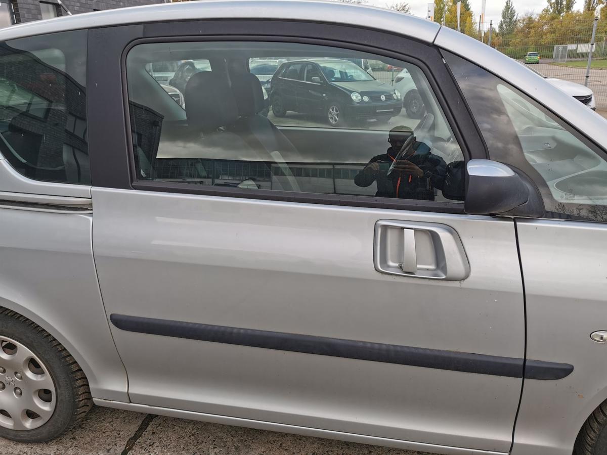 Peugeot 1007 K Beifahrertür Tür Schiebetür Autotür rechts EZR Aluminiumgrau met
