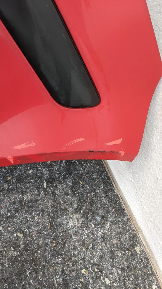 VW Golf 4 1J Stossf&auml;nger hinten Bumper Stossstange flashrot LP3G