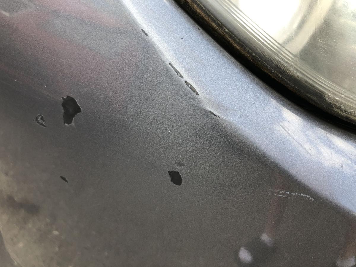 Opel Astra H Caravan Sto&szlig;f&auml;nger vorn Frontsch&uuml;rze f&uuml;r SRA 3KU Moonland Metallic