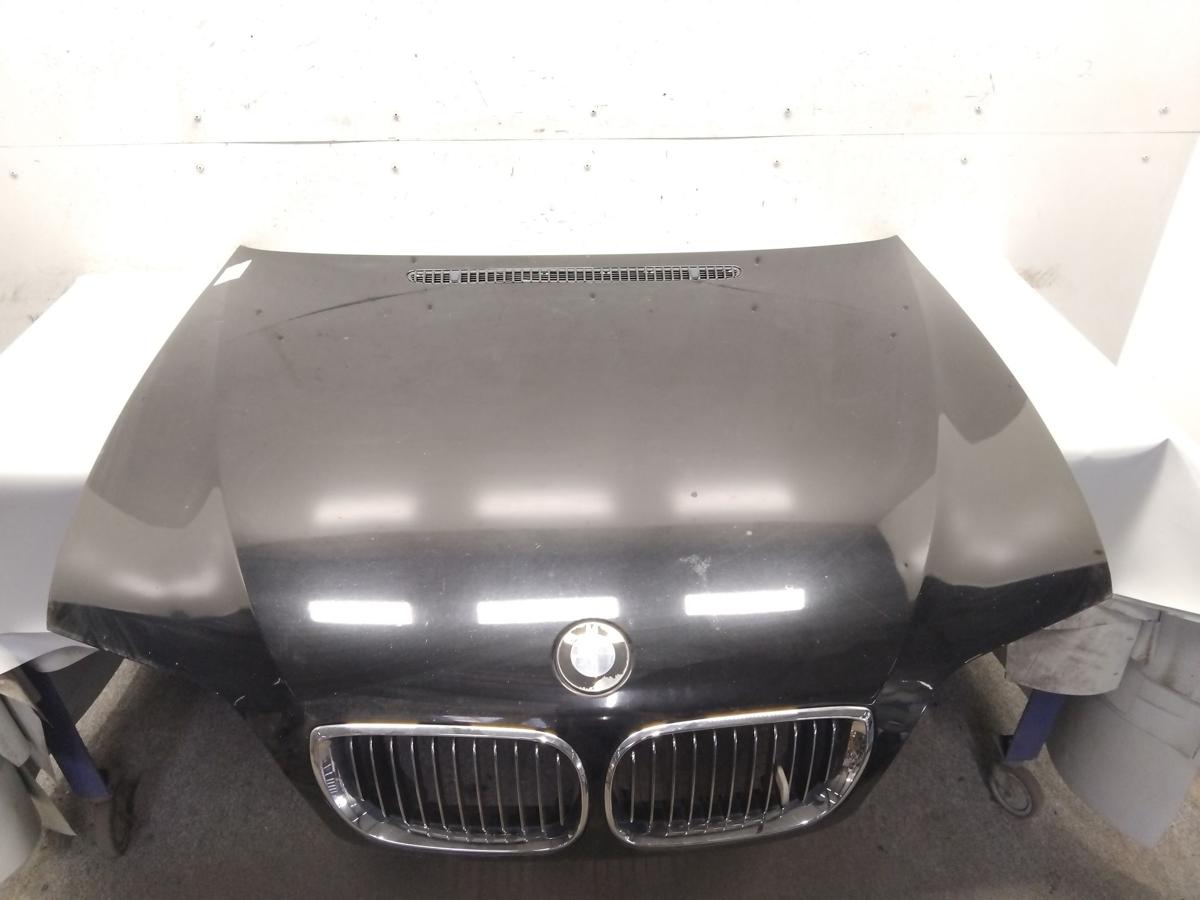 BMW 3er E46 Facelift original Motorhaube schwarzmetallic 475 Blacksaphire Bj2002