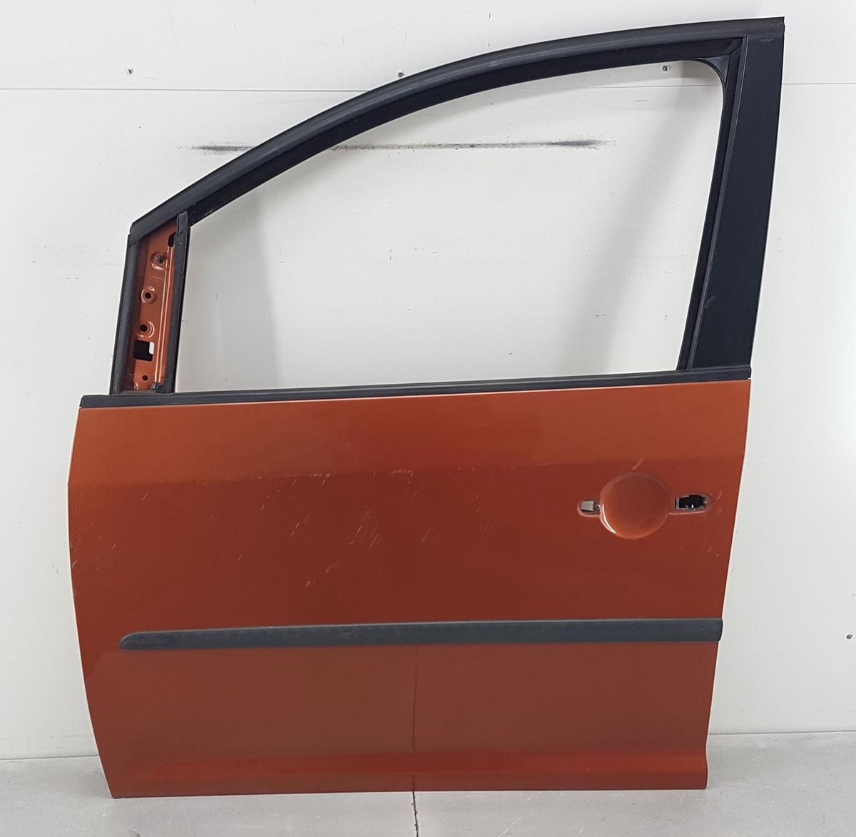 VW Cross Touran 1T Tür vorn links in LA3U Red Rock Met Bj2007 Rohbautür