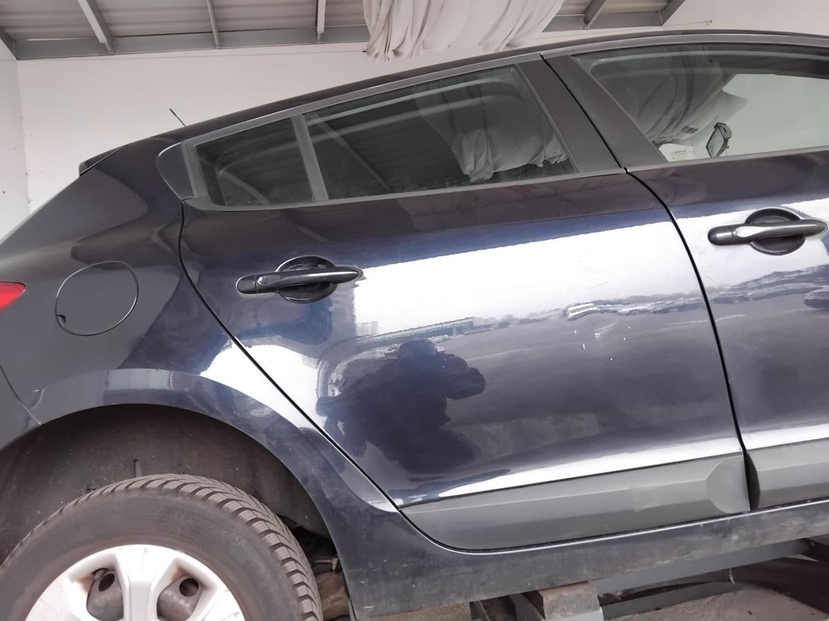 Renault Megane 3 T&uuml;r hinten rechts NV472 Bleu Crepuscule 5t&uuml;rig Flie&szlig;heck BJ2009