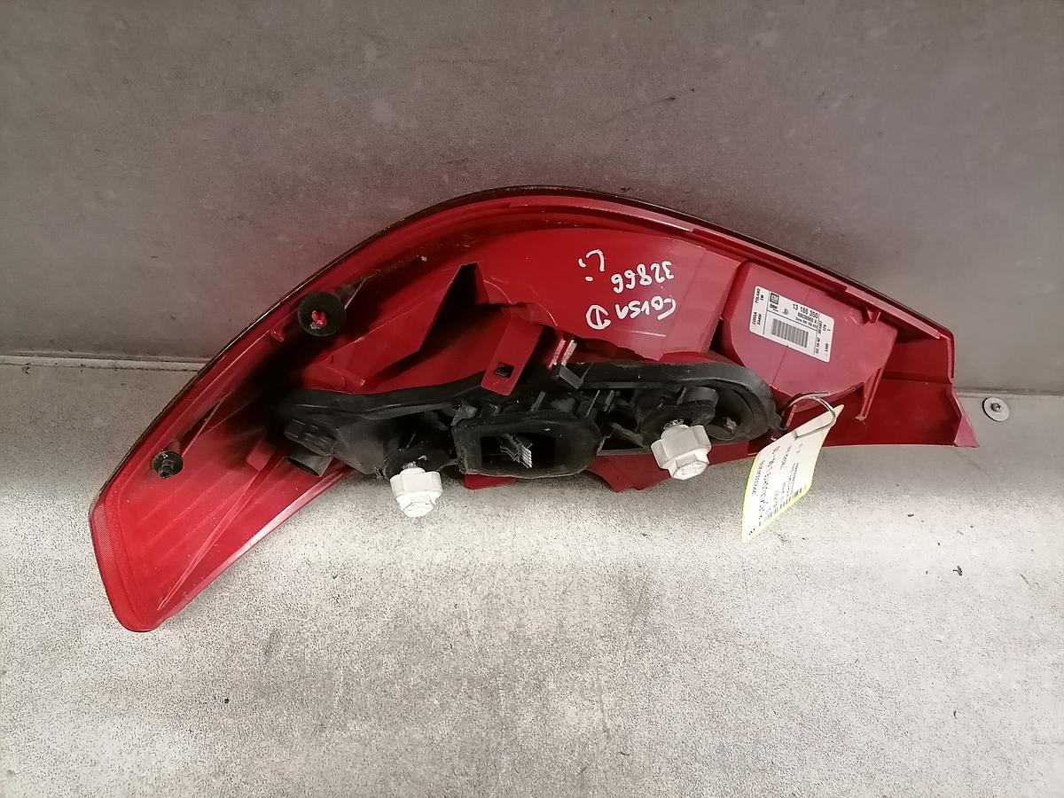 Opel Corsa D Rücklicht links Rückleuchte Heckleuchte 3-türer 13186350 Valeo