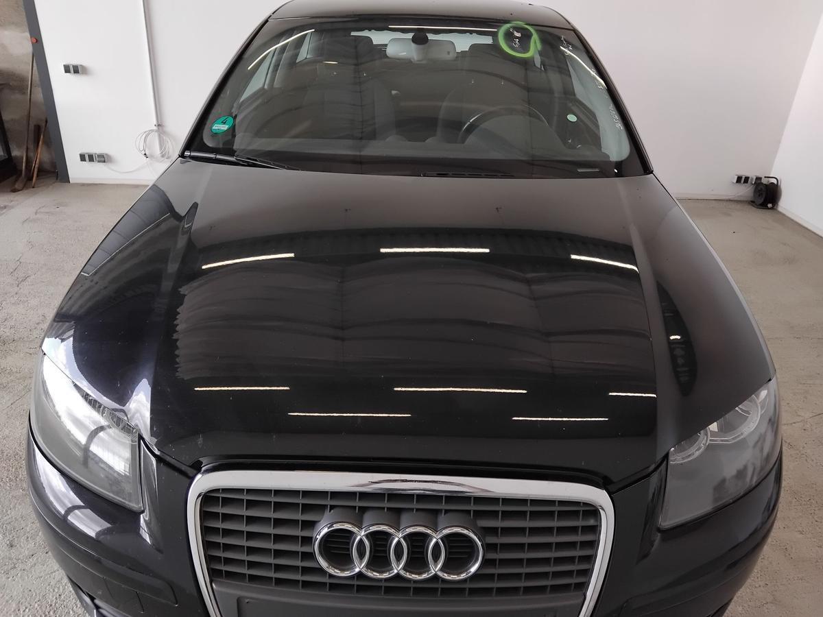 Audi A3 8P orig. Motorhaube Deckel vorn LZ9Y phantomschwarzmet. Facelift BJ2007