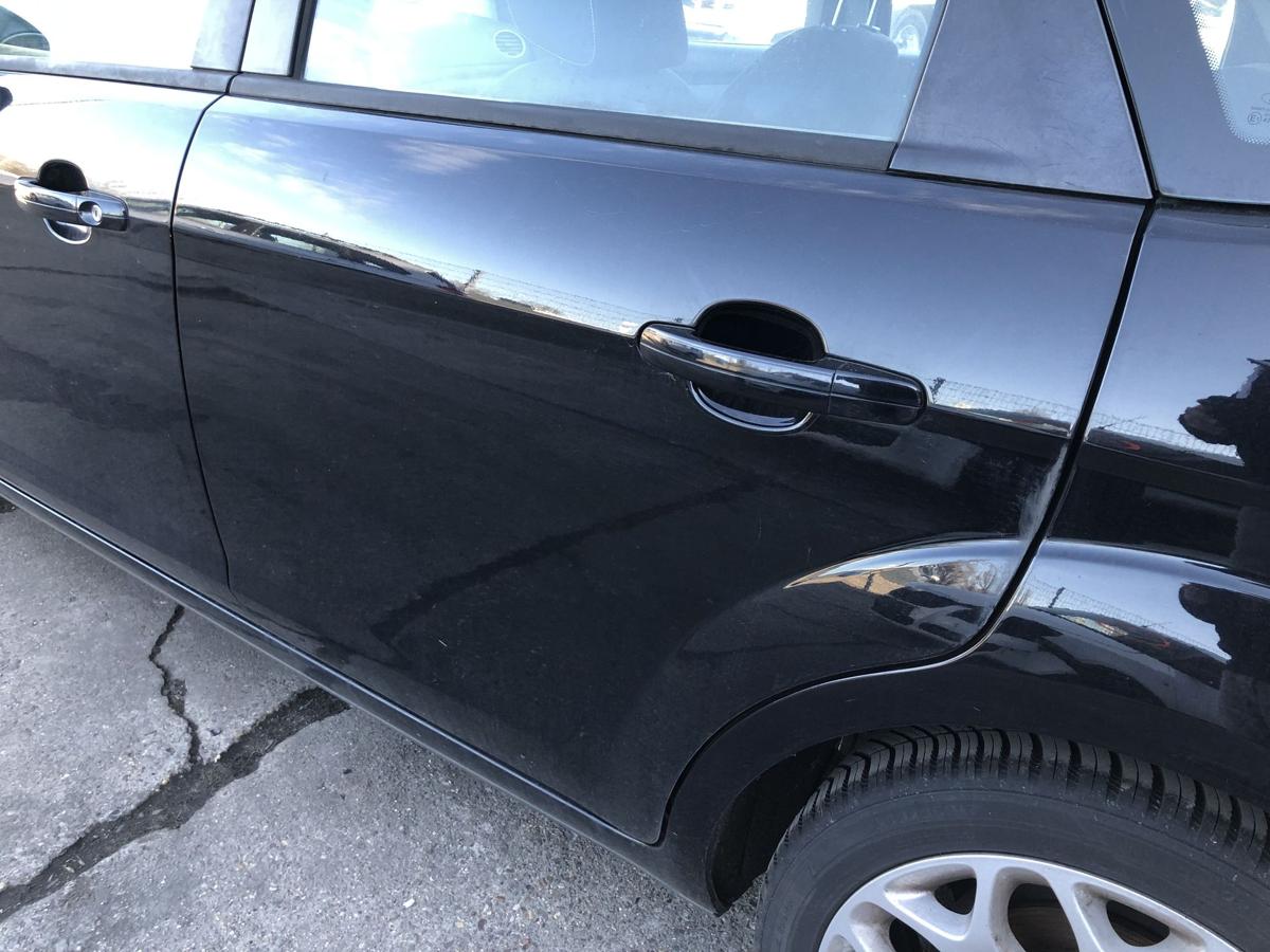 Ford Focus DA3 ab07 T&uuml;r hinten links Fliessheck Pantherschwarz Rohbau