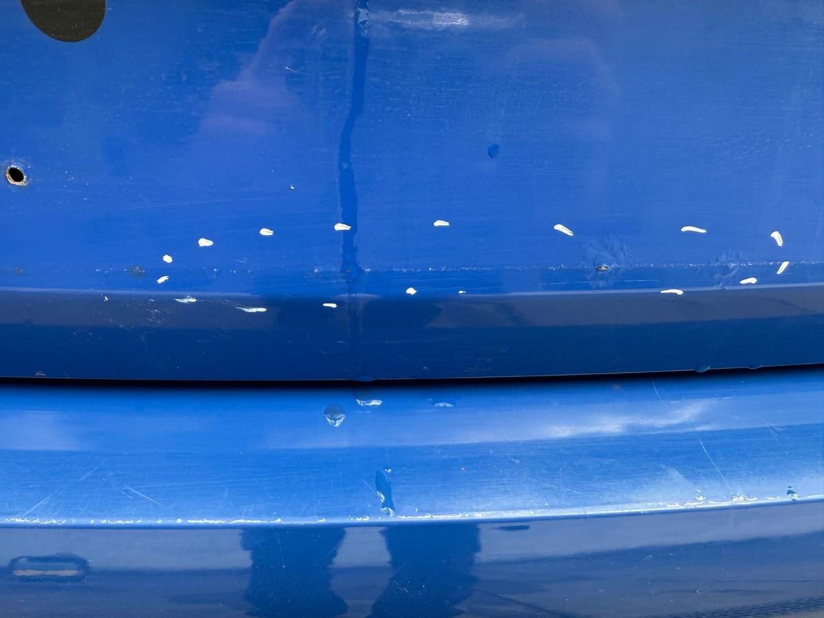 Peugeot 207 original Heckklappe mit Scheibe EGJ Blau Santorin Rohbau BJ07