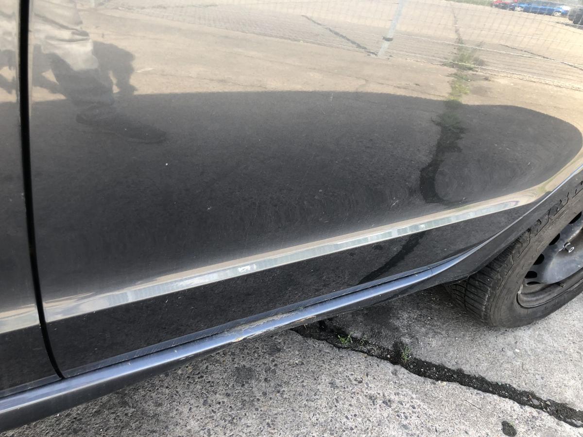 Skoda Superb 2 Typ 3T T&uuml;r hinten links Limo im Rohbau LF8J Anthrazitgrau