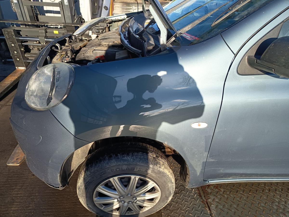 Nissan Micra K13 orig Kotfl&uuml;gel links FAA Green bis Bj 2013