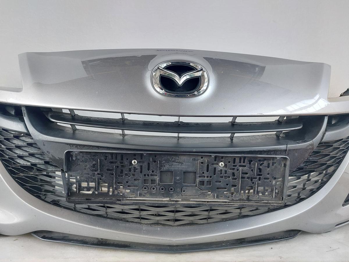 Mazda 3 BL Stoßfänger vorn Frontstoßstange Nebelscheinwerfer 38P Liquid Silver