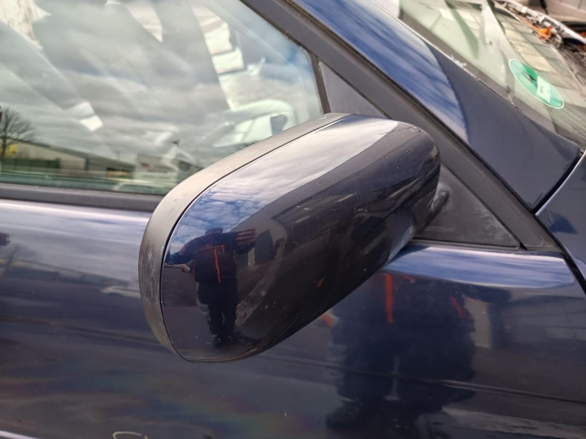 BMW E39 original Aussenspiegel rechts elektrisch anklapp 317/5 Orientblau Bj2003