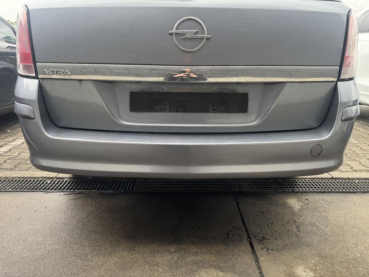 Opel Astra H original Sto&szlig;stange Stossf&auml;nger hinten Z163 Lichtsilber Kombi Facelift