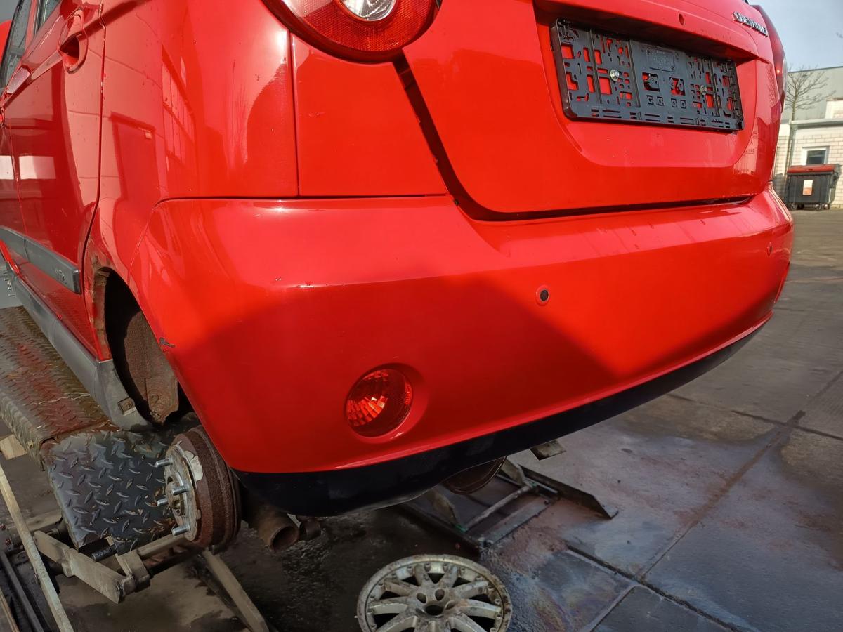 Chevrolet Matiz M200 original Sto&szlig;stange F&auml;nger hinten Heck 71U Super red Bj2009