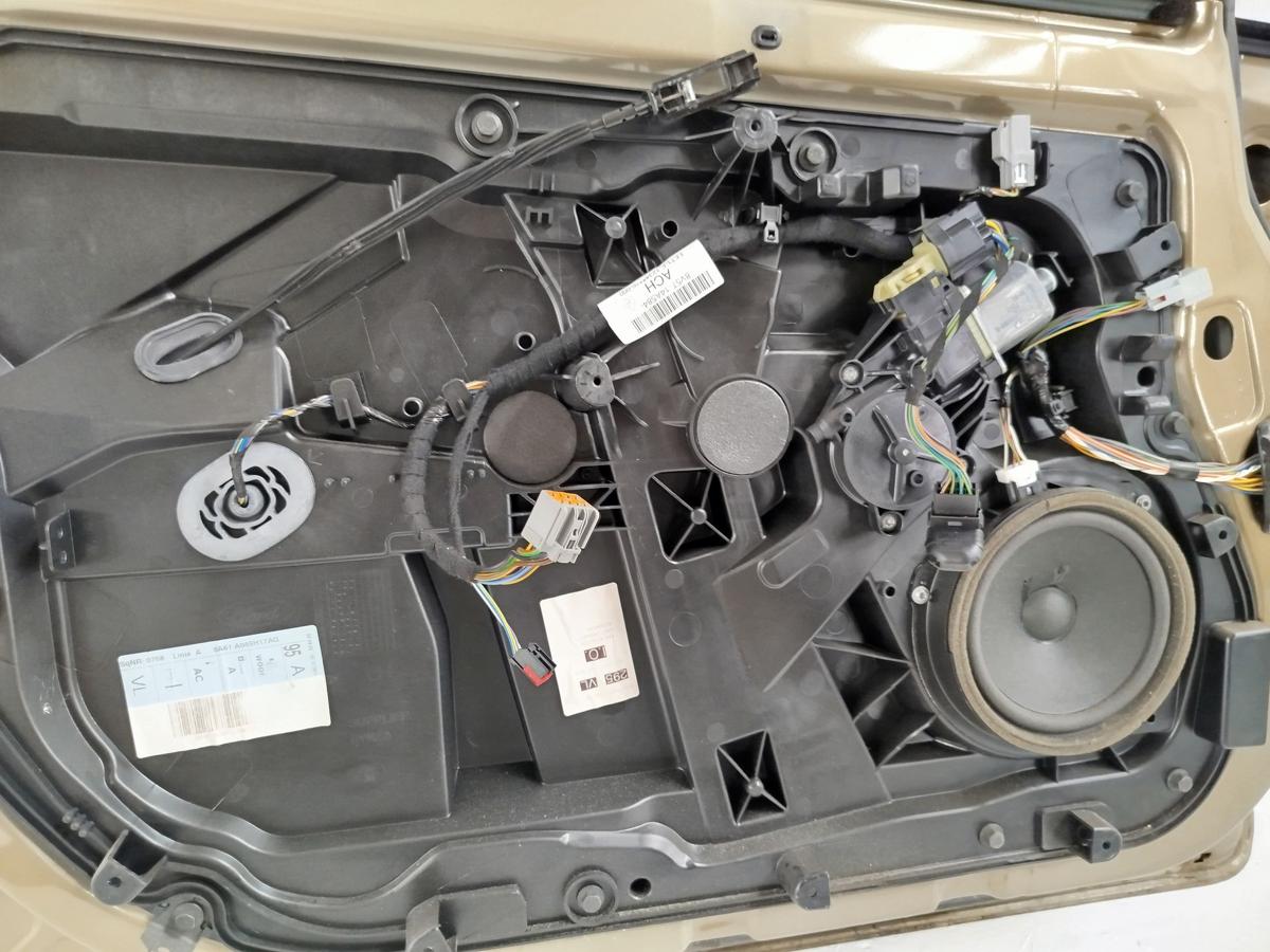Ford Fiesta JA8 Fahrertür Tür Autotür vorn links 5trg Rohbau Castano Braun Met