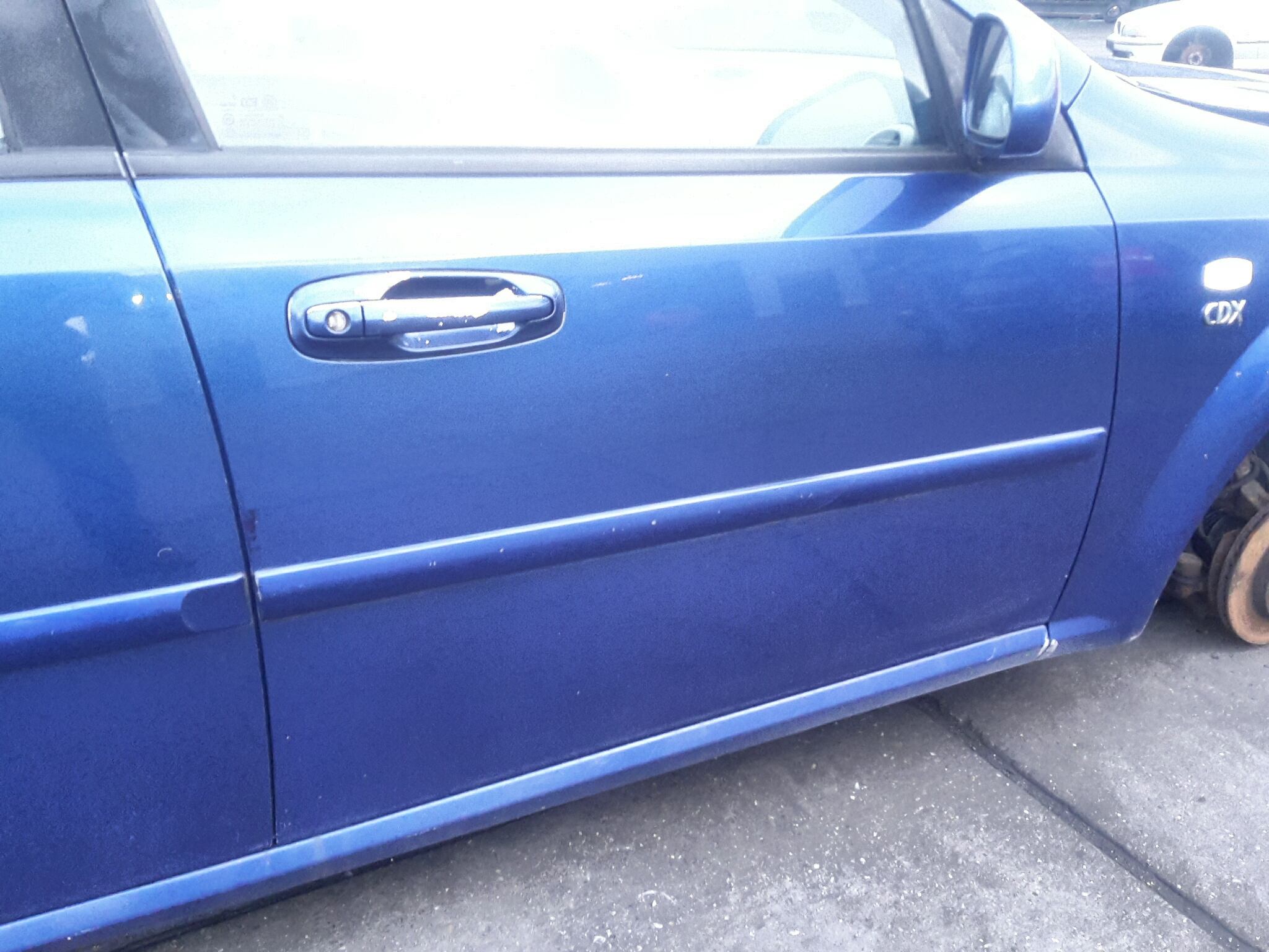 Chevrolet Nubira orig Tür vorn rechts Beifahrertür 26V Imperial Blue Bj 08
