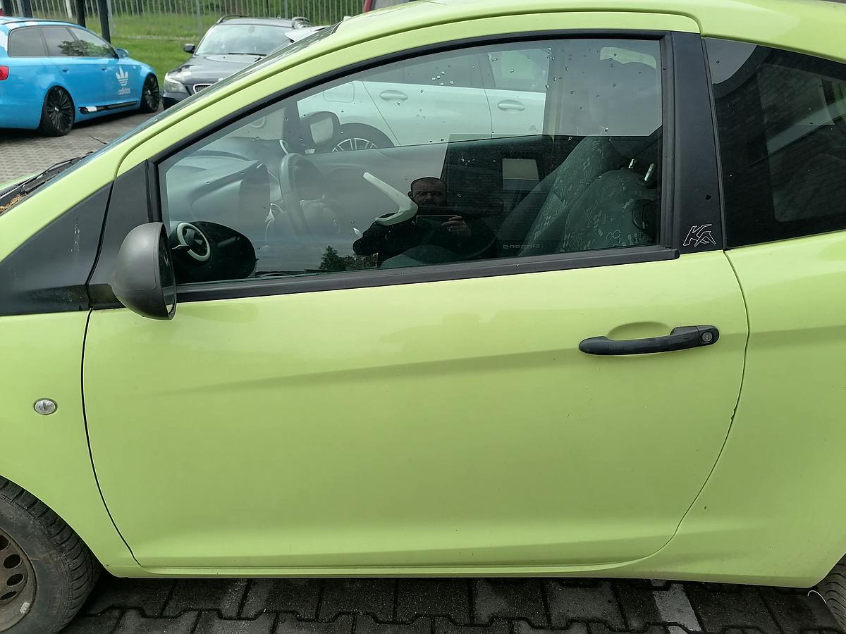 Ford Ka RU8 Tür links Fahrertür BJ2009 Gelb Jump