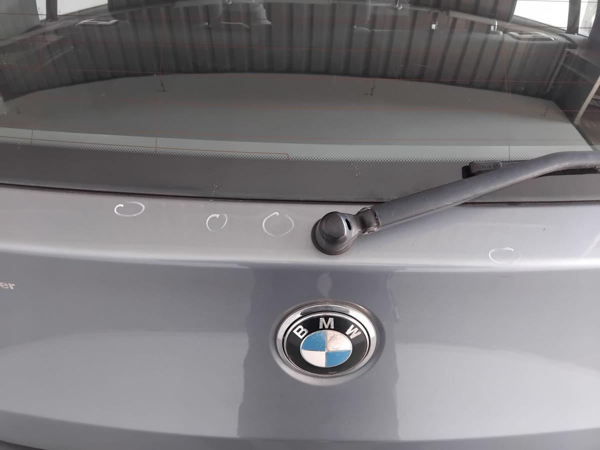 BMW 1er E81 E87 Heckklappe A18 Quarzblau Metallic mit Heckscheibe BJ2006 Dellen