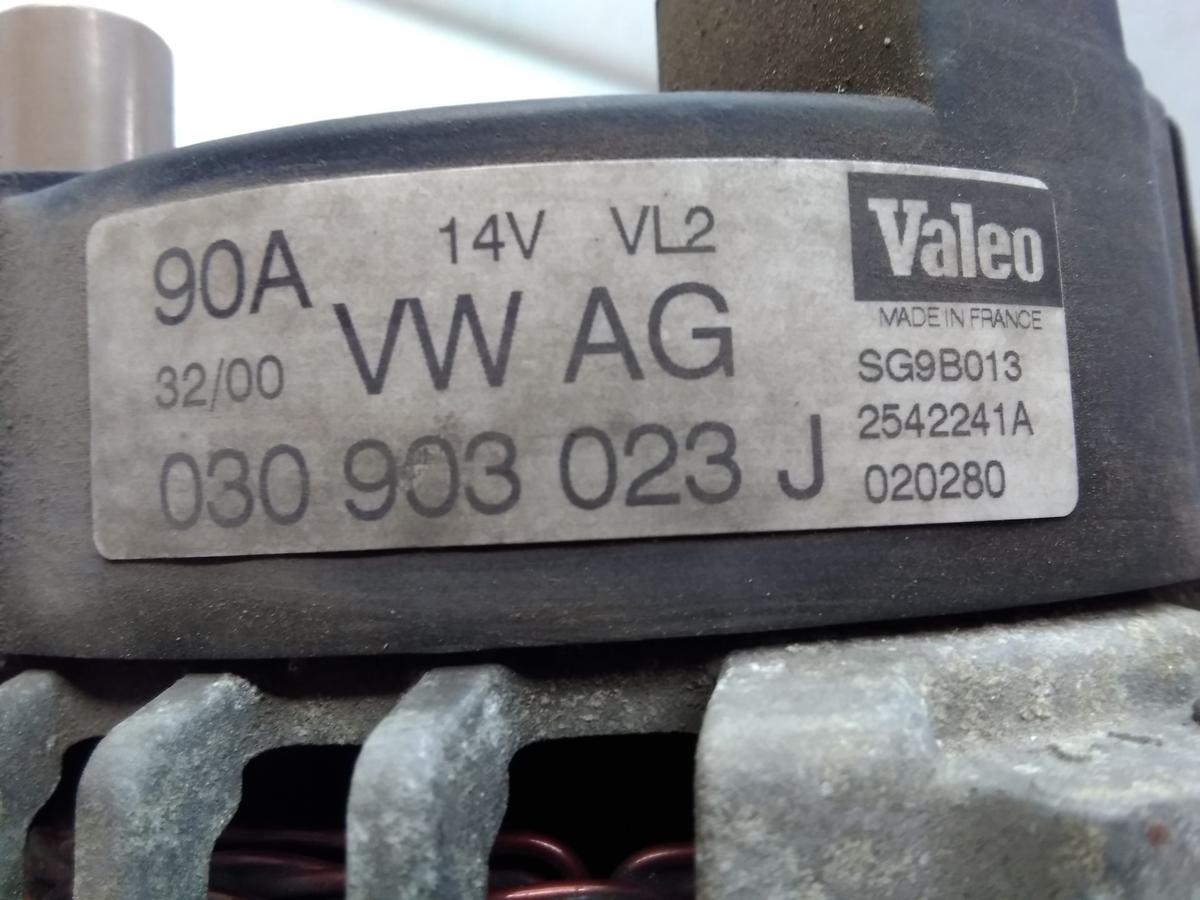 VW Golf 4 1J original Lichtmaschine Generator 90A 1.6 74kw APF Bj.2000