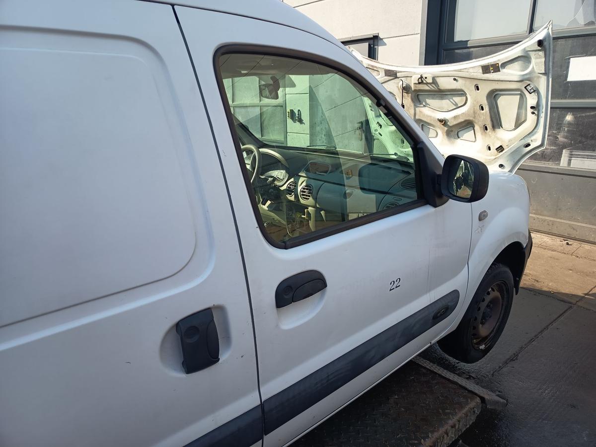 Renault Kangoo KC original T&uuml;r vorn rechts Beifahrer 389 Gletscherwei&szlig; Bj 2008
