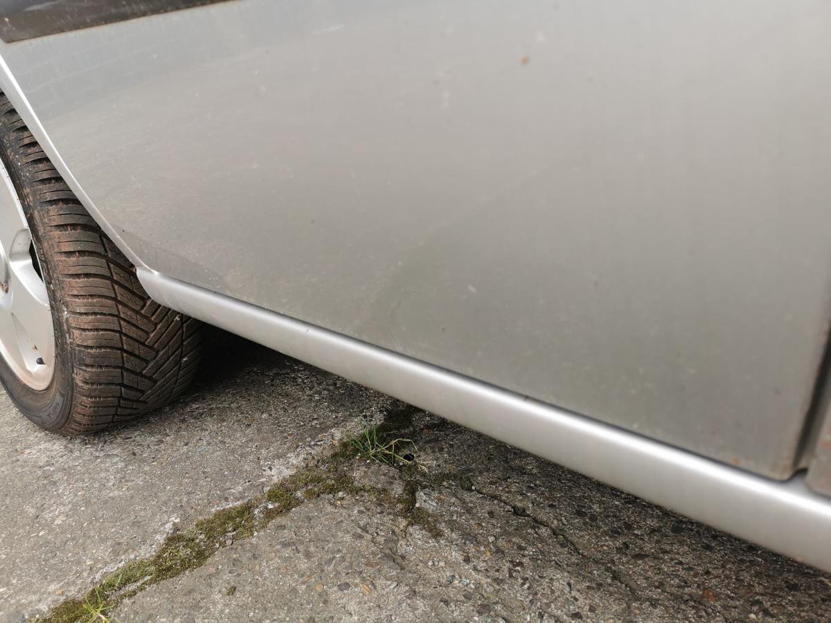 Ford Fiesta JBS Tür Autotür Rohbautür hinten rechts Polar Silber metallic ab99