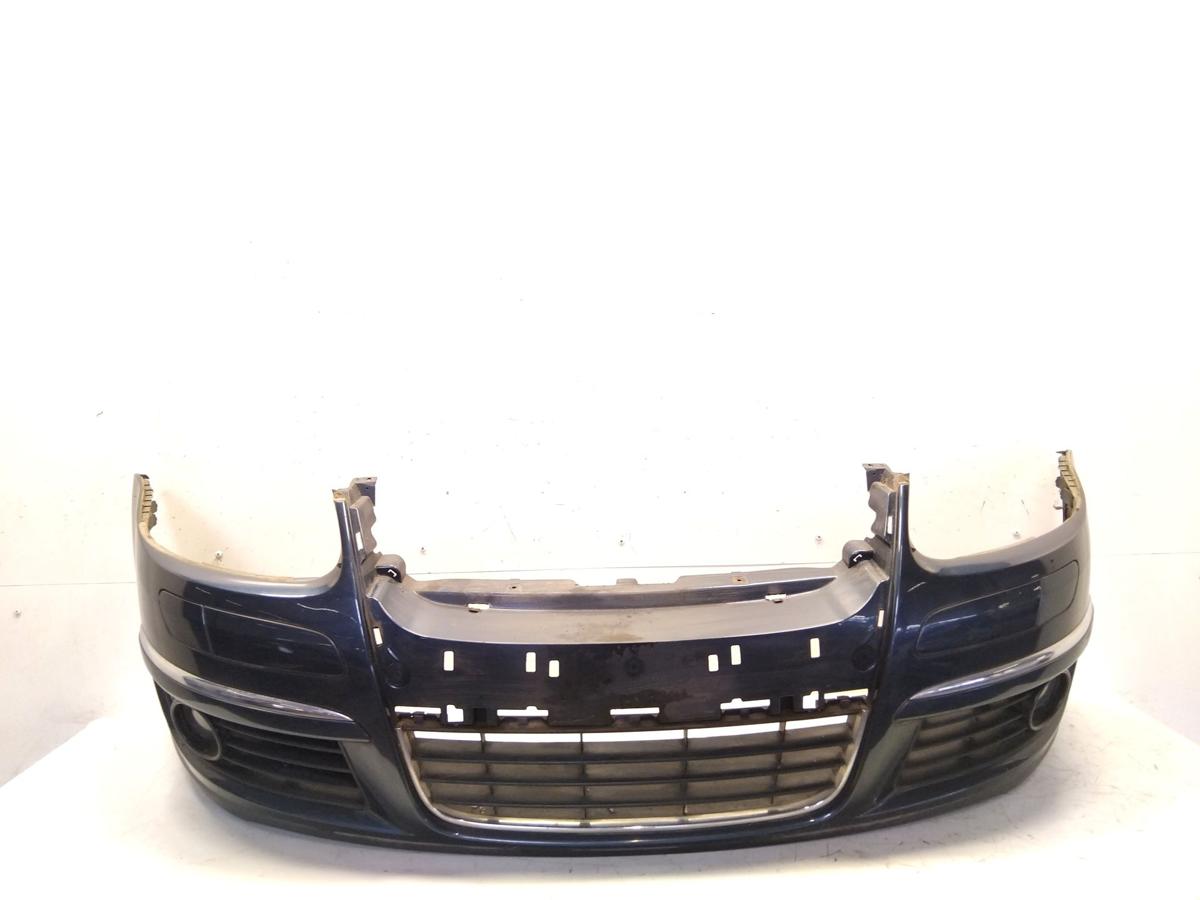 VW Golf 5 Variant original Sto&szlig;stange Sto&szlig;f&auml;nger vorn blaugraumetallic mit SRA