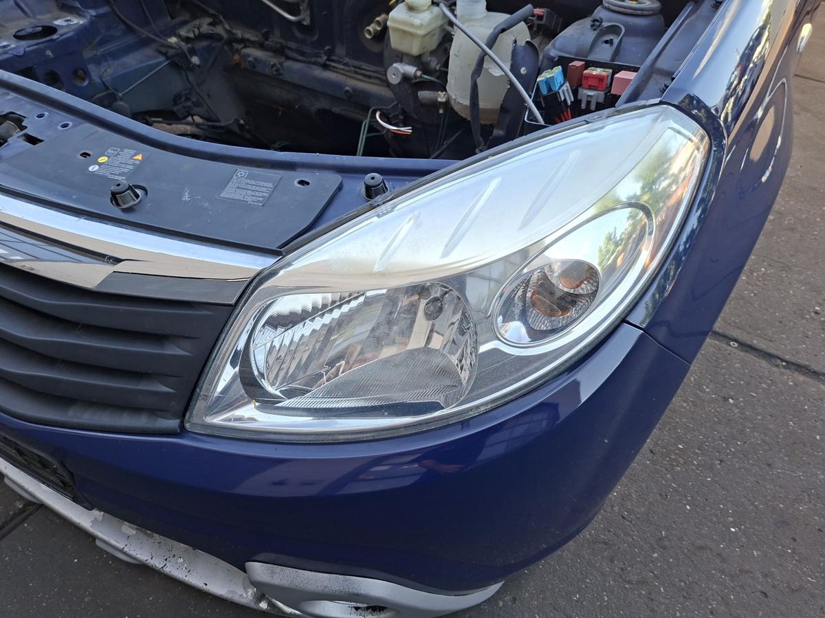 Dacia Sandero original Scheinwerfer links Halogen EZ2010 leicht trüb