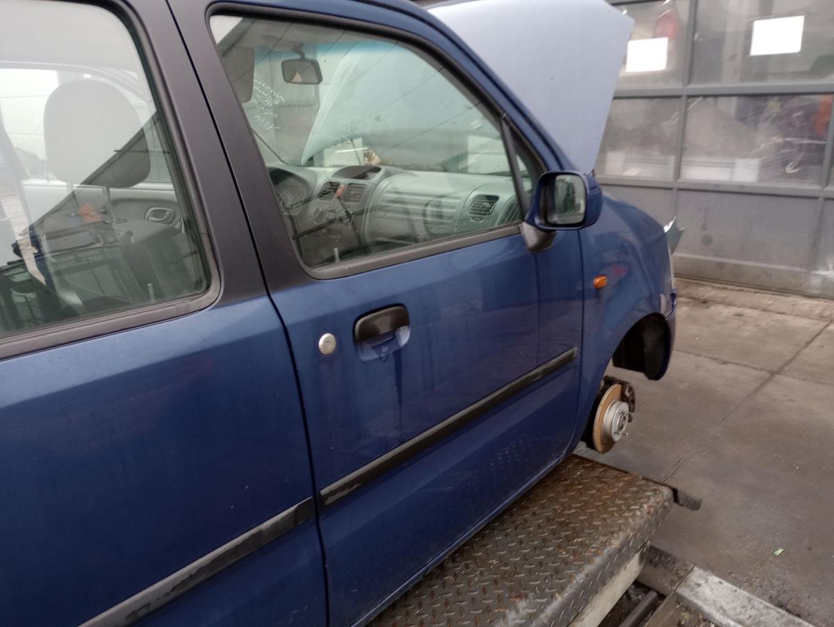 Opel Agila A original Tür vorn rechts Beifahrer Y269 Königsblau Bj 2001