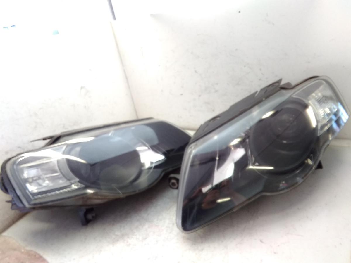 VW Passat 3C B6 Satz Scheinwerfer schwarz Hella Halogen mit LWR Bj.2006