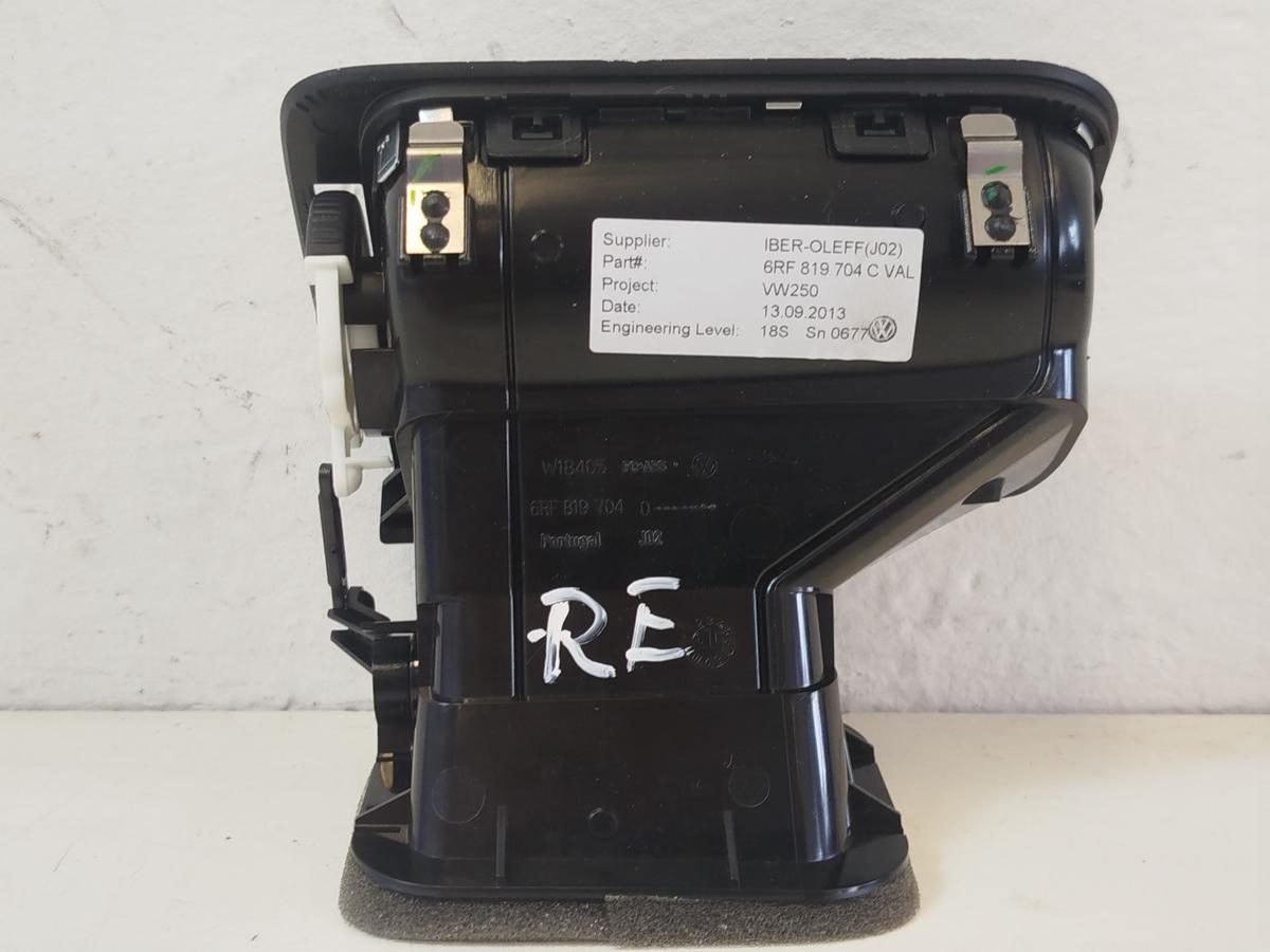 VW Polo 6R Luftd&uuml;se au&szlig;en rechts Luftdusche Ausstr&ouml;mer OEM